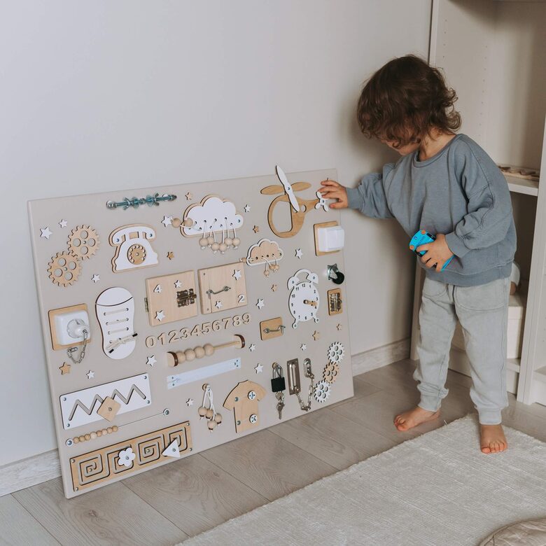 Busy board bērniem - vislielākais